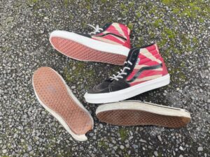 Vansハイカットの似寄りソールでの交換